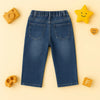 Star Sprinkle Embroidered Denim Jeans (Blue)