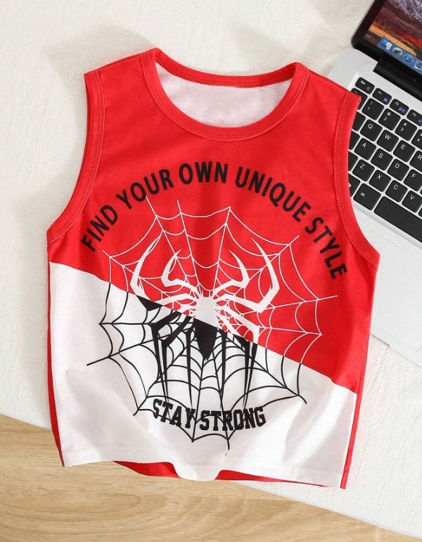 Stay Strong Spider Tank Top