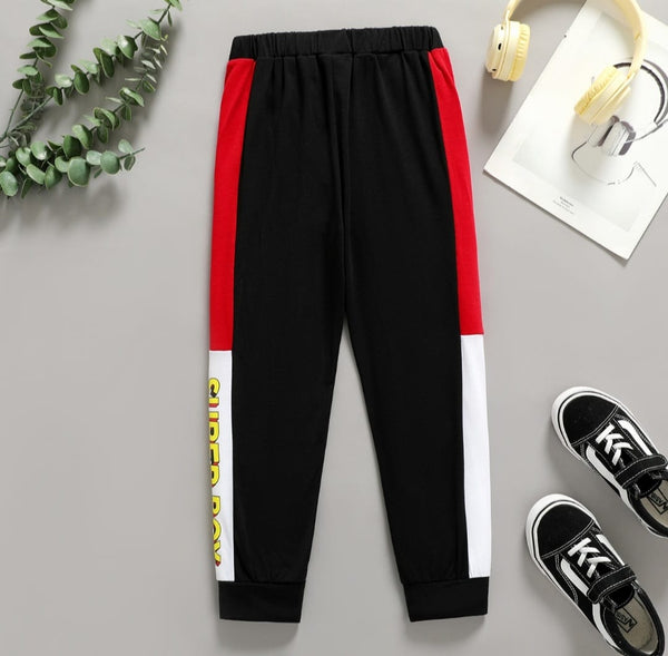 Super Boy Trouser Black- W