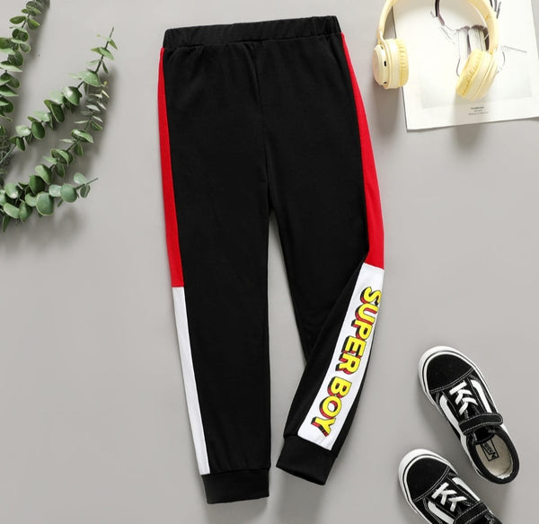 Super Boy Trouser Black- W