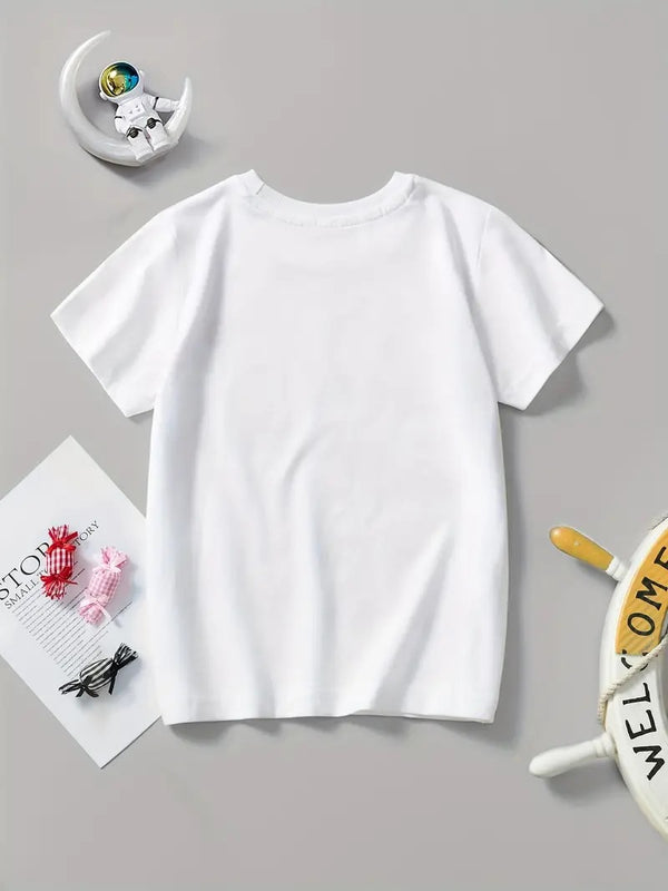 Swimming School Shark Graphic Tee