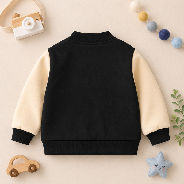 TR Black Zipper Raglan