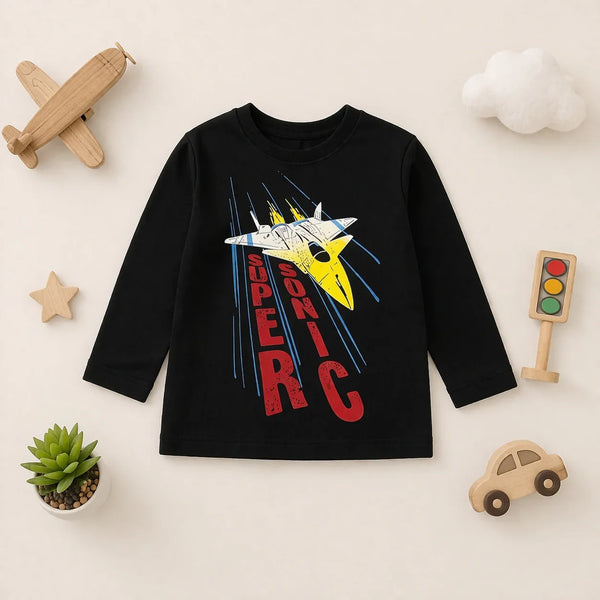 Super Sonic Plane Graphic Tee FS