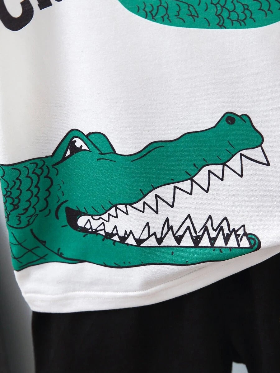 WB Crocodile Graphic Set