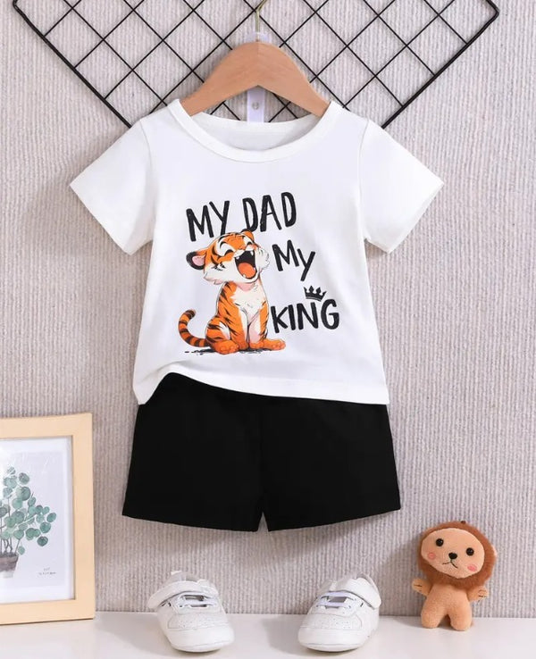 WB My Dad My King Tiger Graphic Set