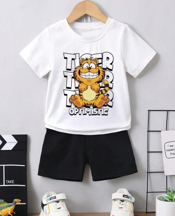 WB Optimistic Tiger Graphic Set