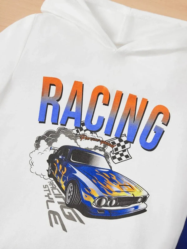 WB Racing Car Hood Tracksuit