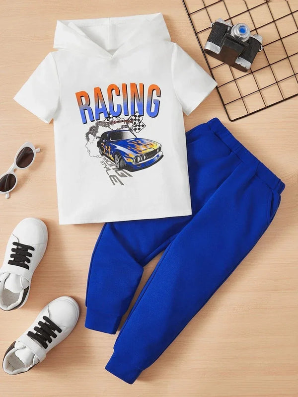 WB Racing Car Hood Tracksuit