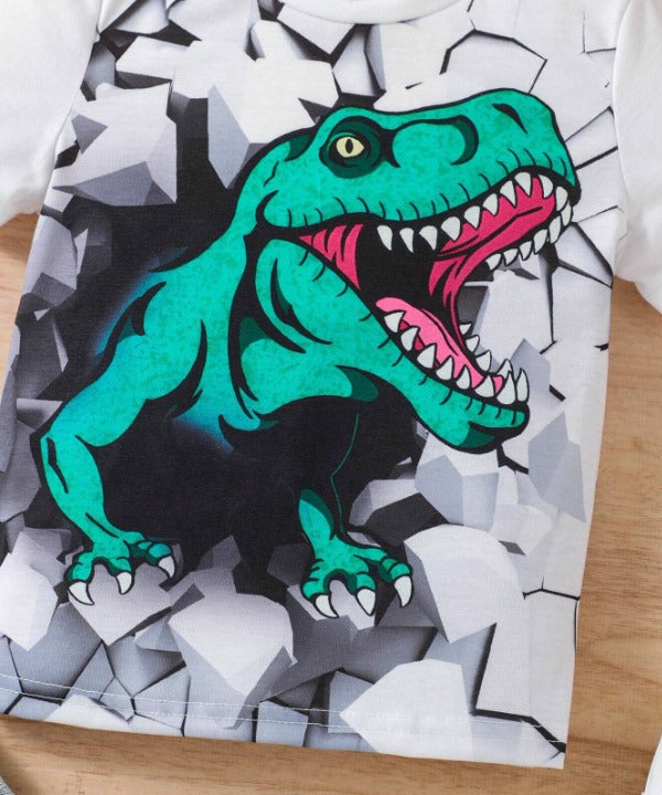 Wall Breaker Dinosaur Graphic Tee