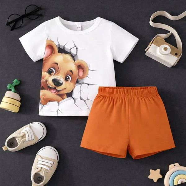 Wall Breaking Bear Graphic Set