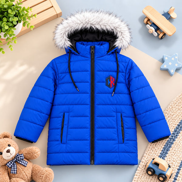 Arctic Blue Puffer Jacket