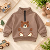 Cozy Bear Half-Zip Sweatshirt