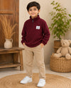 FS Basic Maroon HZ Top