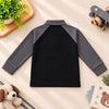 Classic Black Colorblock Polo