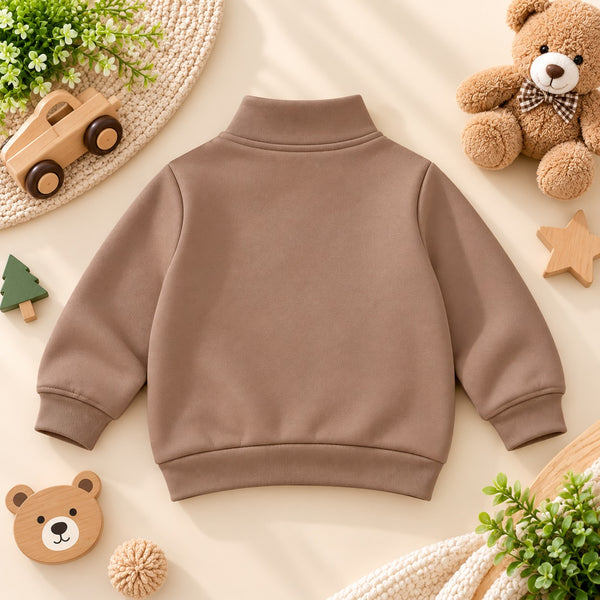 Cozy Bear Half-Zip Sweatshirt