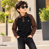Classic Cocoa Contrast Polo