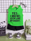 Look LikeMy Daddy Set - Green
