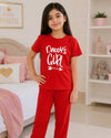 Daddys Girl Tracksuit Red