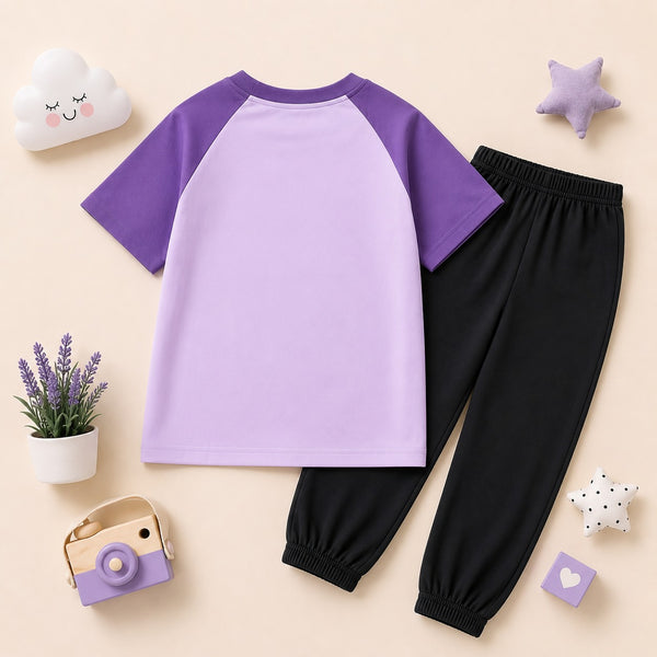 Dreams Raglan Tracksuit Purple