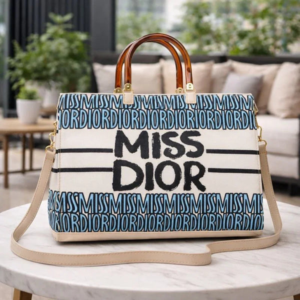 Whinsical Wave | Tote | Blue