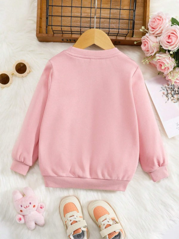 White Cats Sweatshirt (Pink)