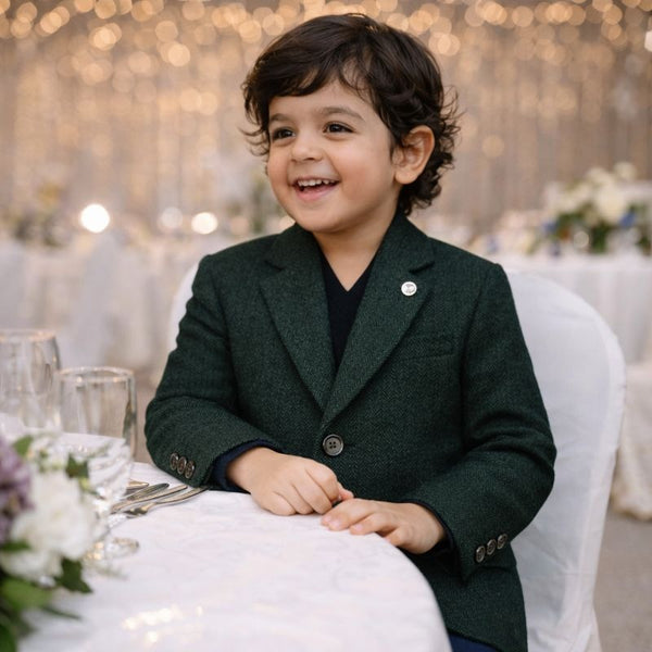 Windsor Junior Bottle Green Coat