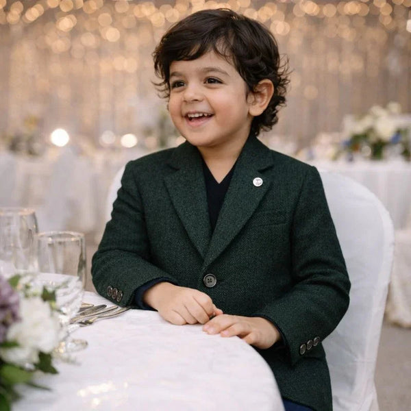 Windsor Junior Bottle Green Coat