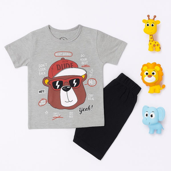 Yeah Dude Bear Graphic Set