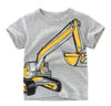 Yellow Excavator Graphic Tee
