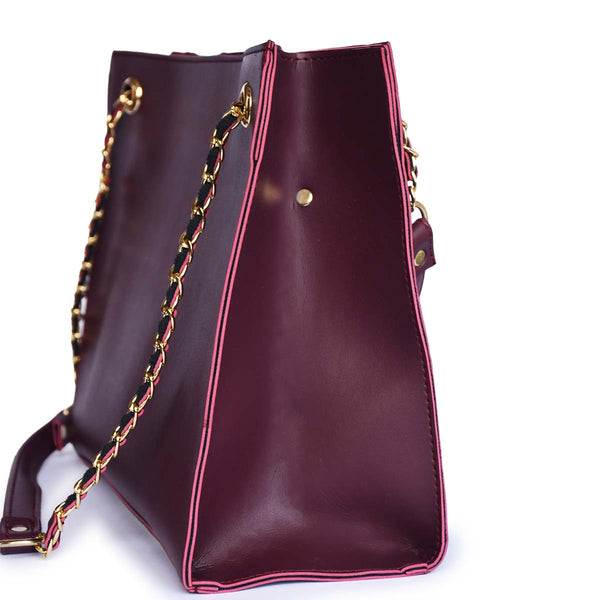 Caspia | Shoulder | Maroon - Bagonia