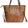 Croco Kraft | Shoulder | Caramel - Bagonia