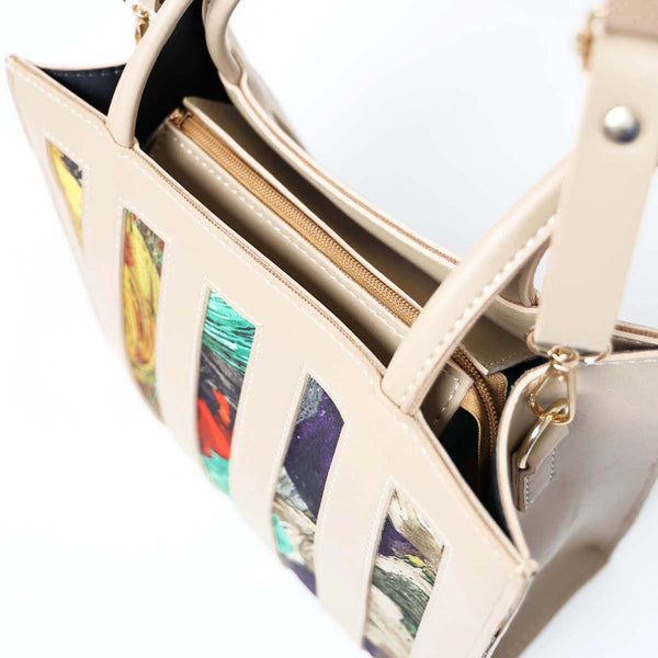 Rainbow | Tote | Beige - Bagonia