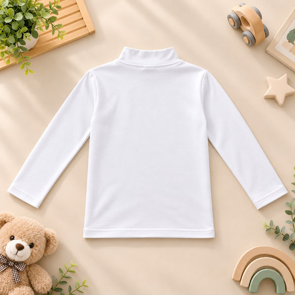 FS Basic Mock Neck White