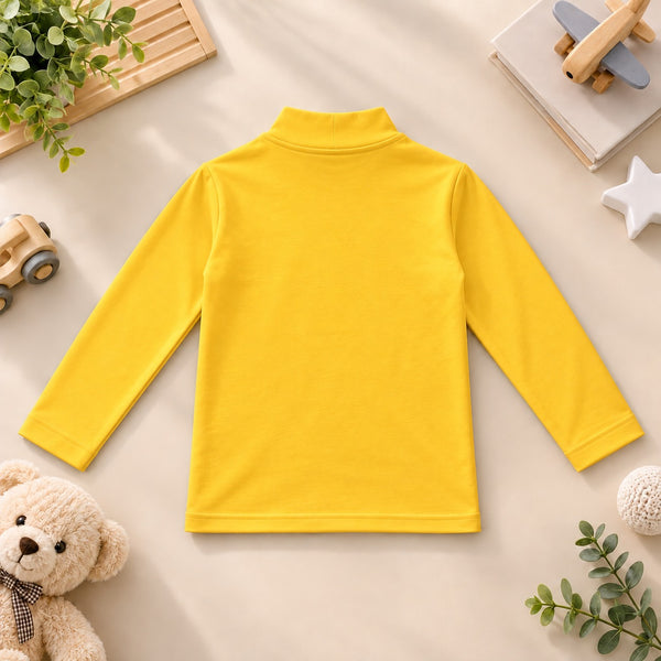 FS Basic Mock Neck Yellow