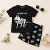 Triceraratops Graphic Set Black