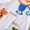 Hello Friends Animal Romper