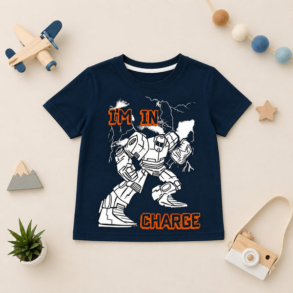 Im In Charge Robot Graphic Tee