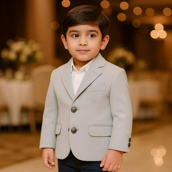 Classic Light Grey Blazer