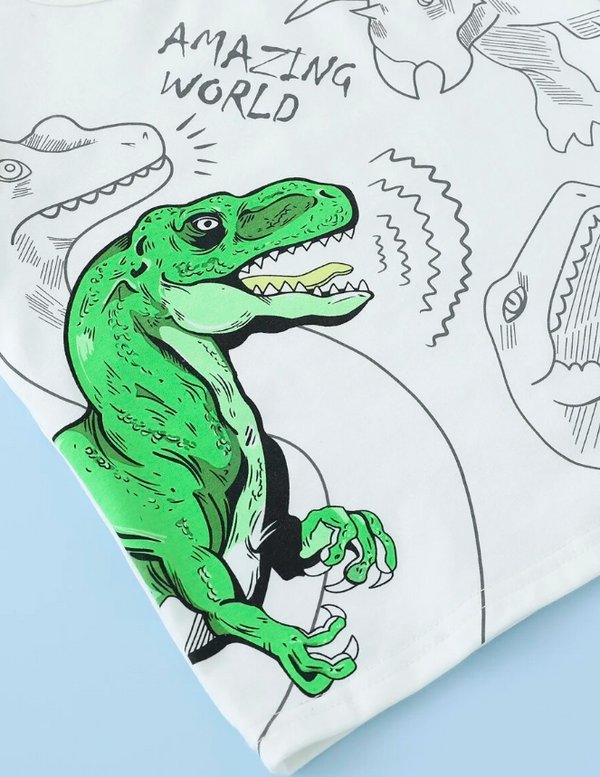 Amazing World Green T Rex Tank Set