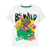 Be Wild And Brave T Rex Graphic Tee