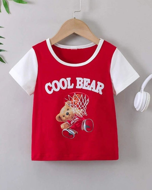 Cool Bear Raglan Graphic Tee