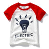 Electric Raglan Graphic Tee