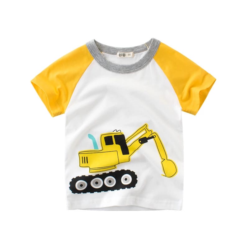 Excavator Raglan Tee - Funsies Garments