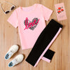 Baby Pink Love Tracksuit
