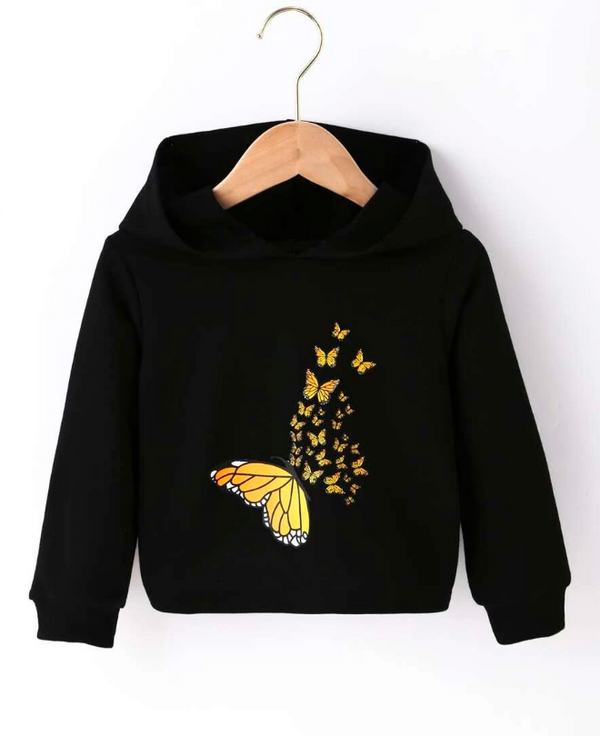 Golden Butterflies Hood