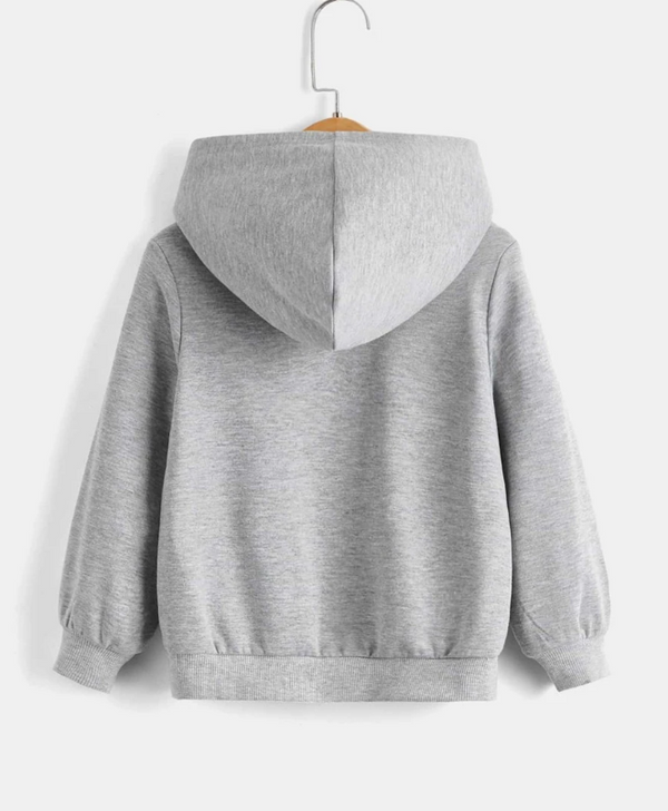 Grey Tiger Hood