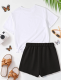 Happiness Golden Butterflies Graphic Set