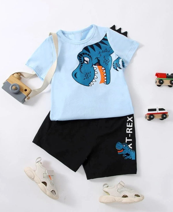 Happy T Rex Graphic Set