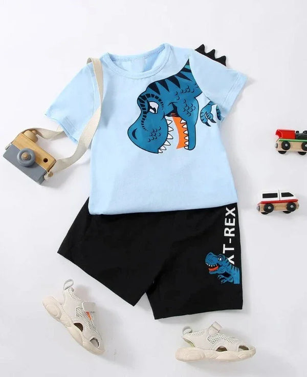 Happy T Rex Graphic Set