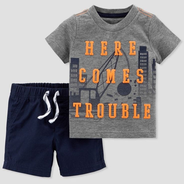 Here Comes Trouble Graphic Set